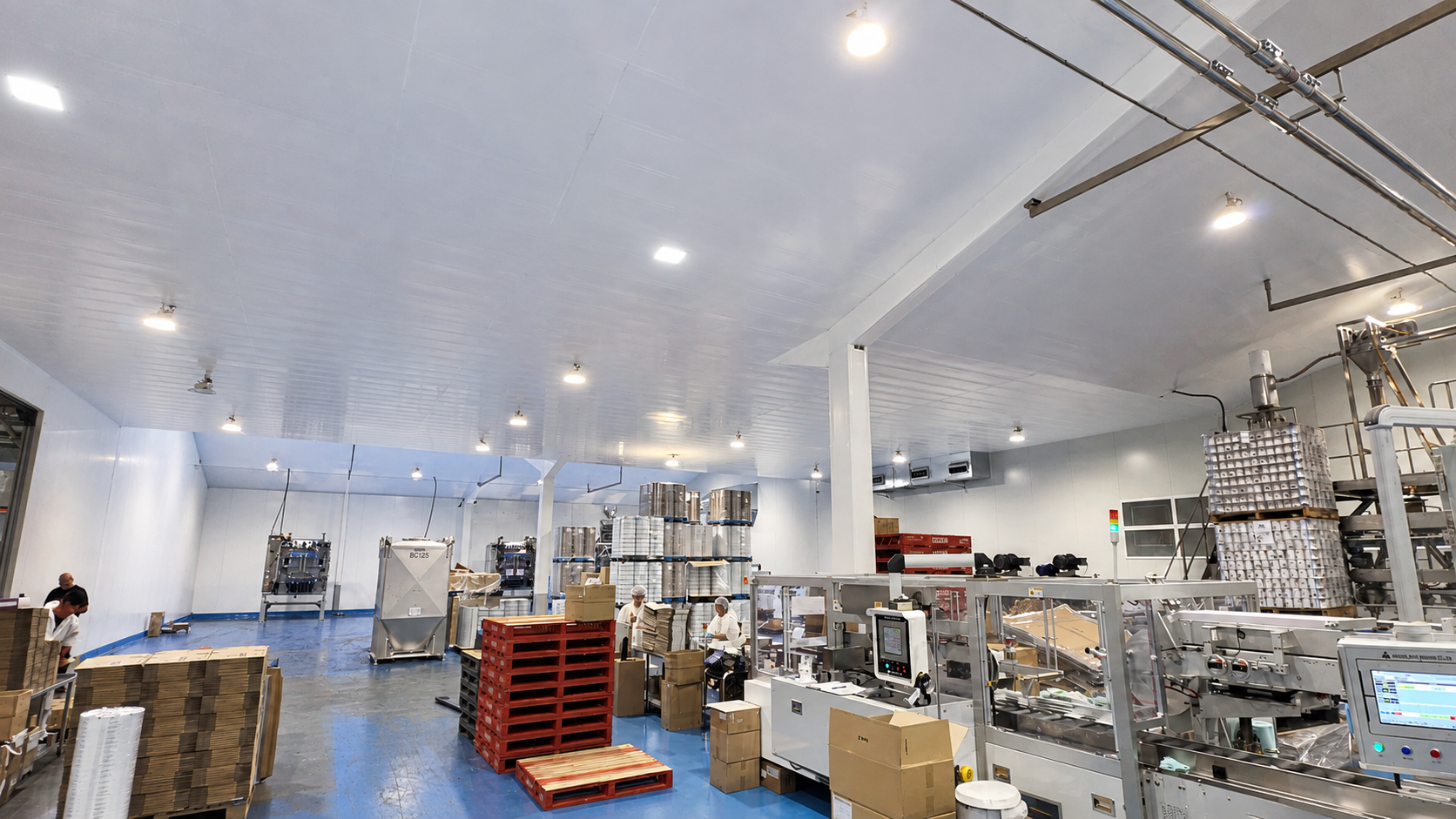 Hygiene Clad non porous PVC food grade wall panels for cleanrooms