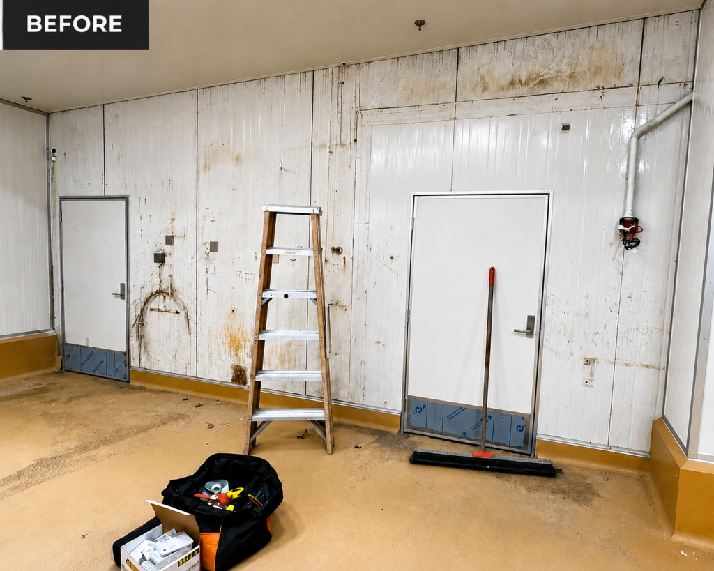 Hygiene Clad non porous PVC food grade wall panels for cleanrooms
