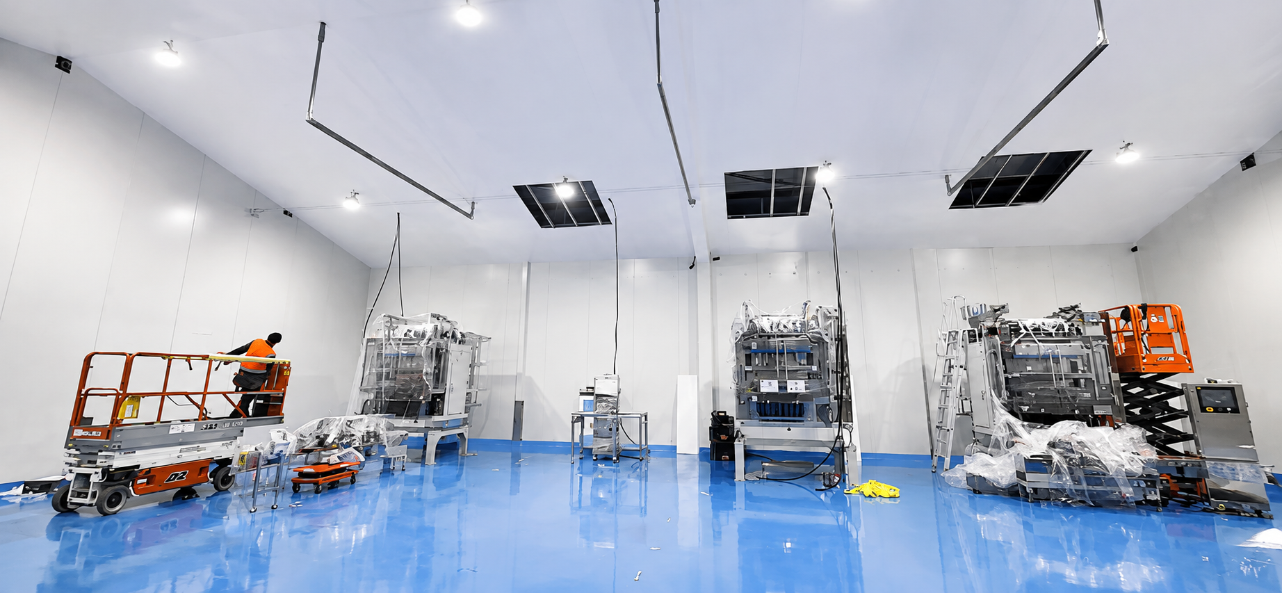 Hygiene Clad non porous PVC food grade wall panels for cleanrooms